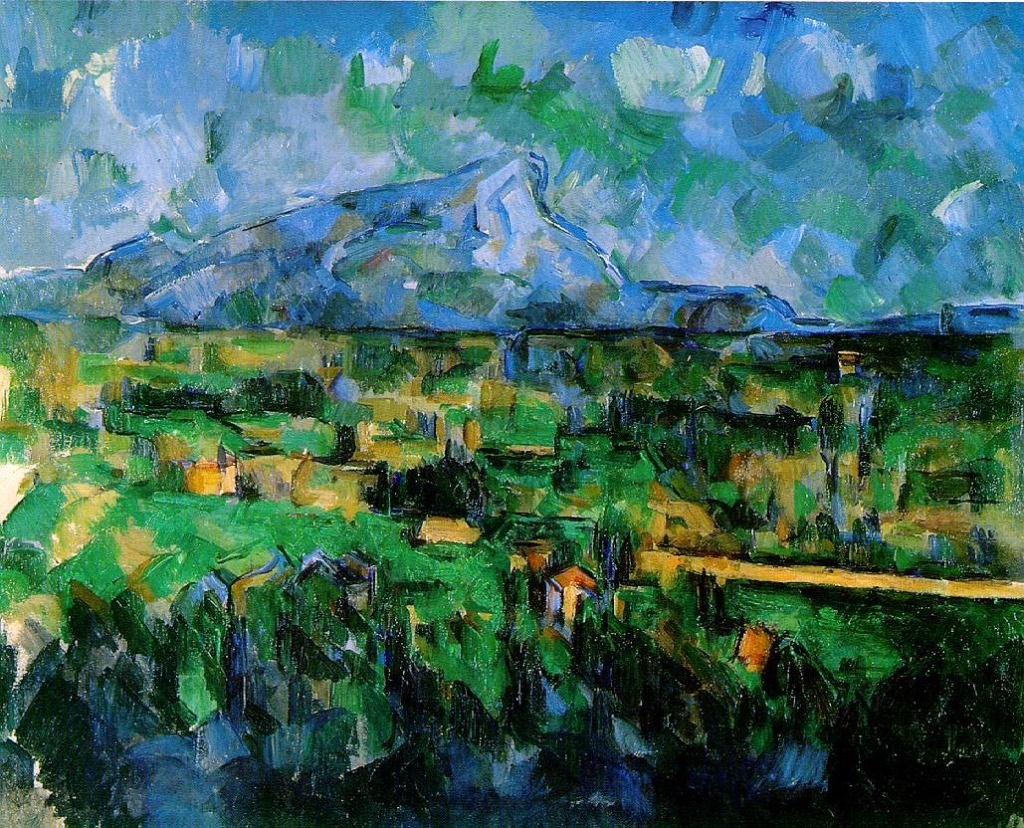 Paul Cézanne - Montagne Sainte-Victoire vue des Lauves